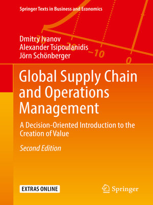 cover image of Global Supply Chain and Operations Management